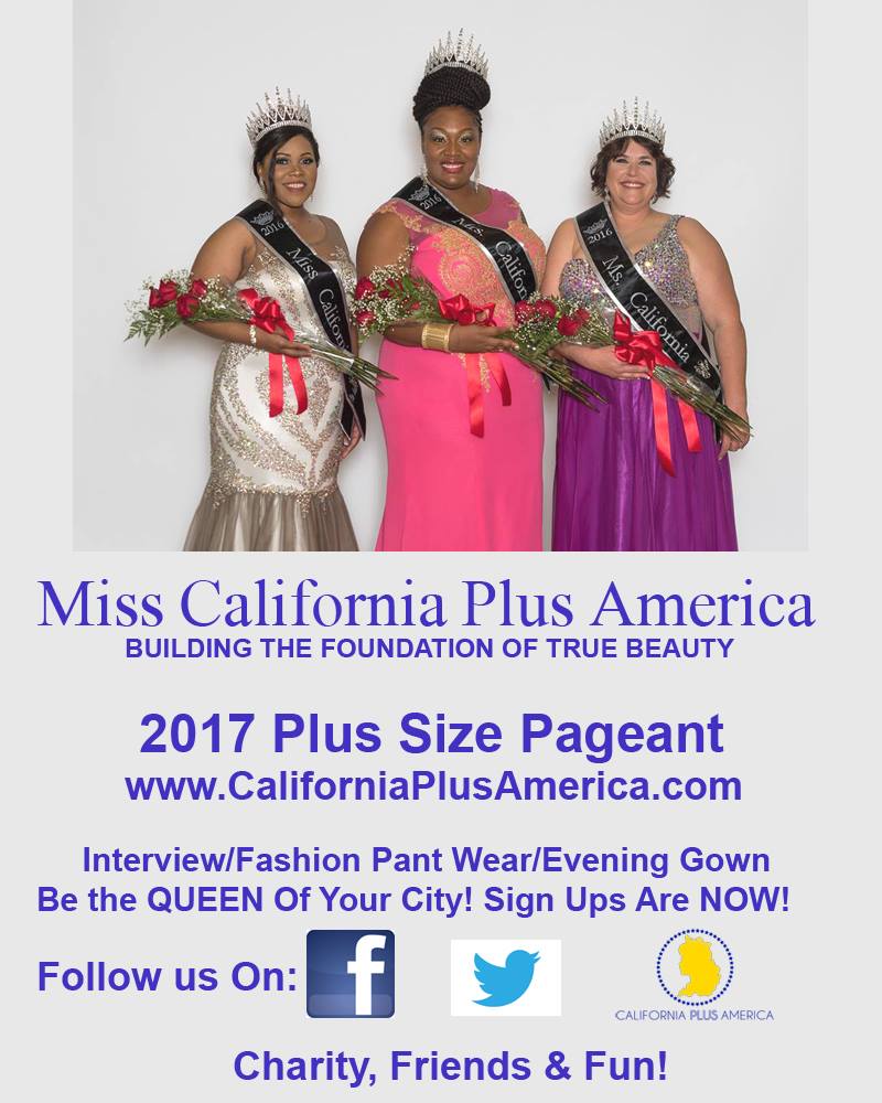 CaPageant's tweet photo. 2017 #Signups are ready for @_plussize @california #women/#teens sizes 14+! #Apply at https://t.co/h4KWcoB2sP! https://t.co/RL4UP2YIFU