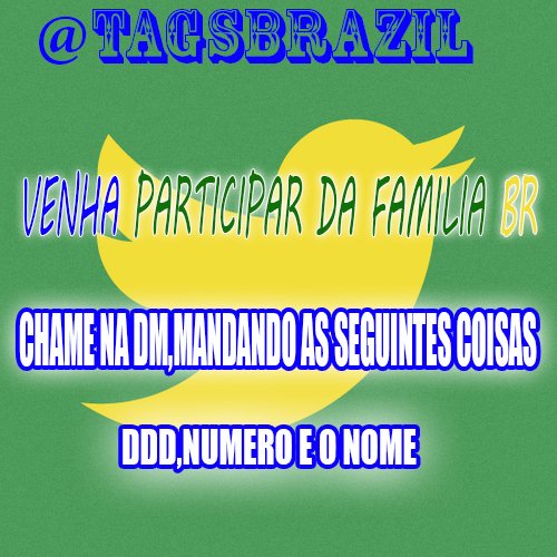 TaagsBR's tweet photo. VEM PRA FAMILIA VC TAMBEM!!
♥♥♥♥♥♥♥♥♥♥♥♥♥♥♥
  #VemSdvComSrTwitteiro https://t.co/i4eunGTpxX