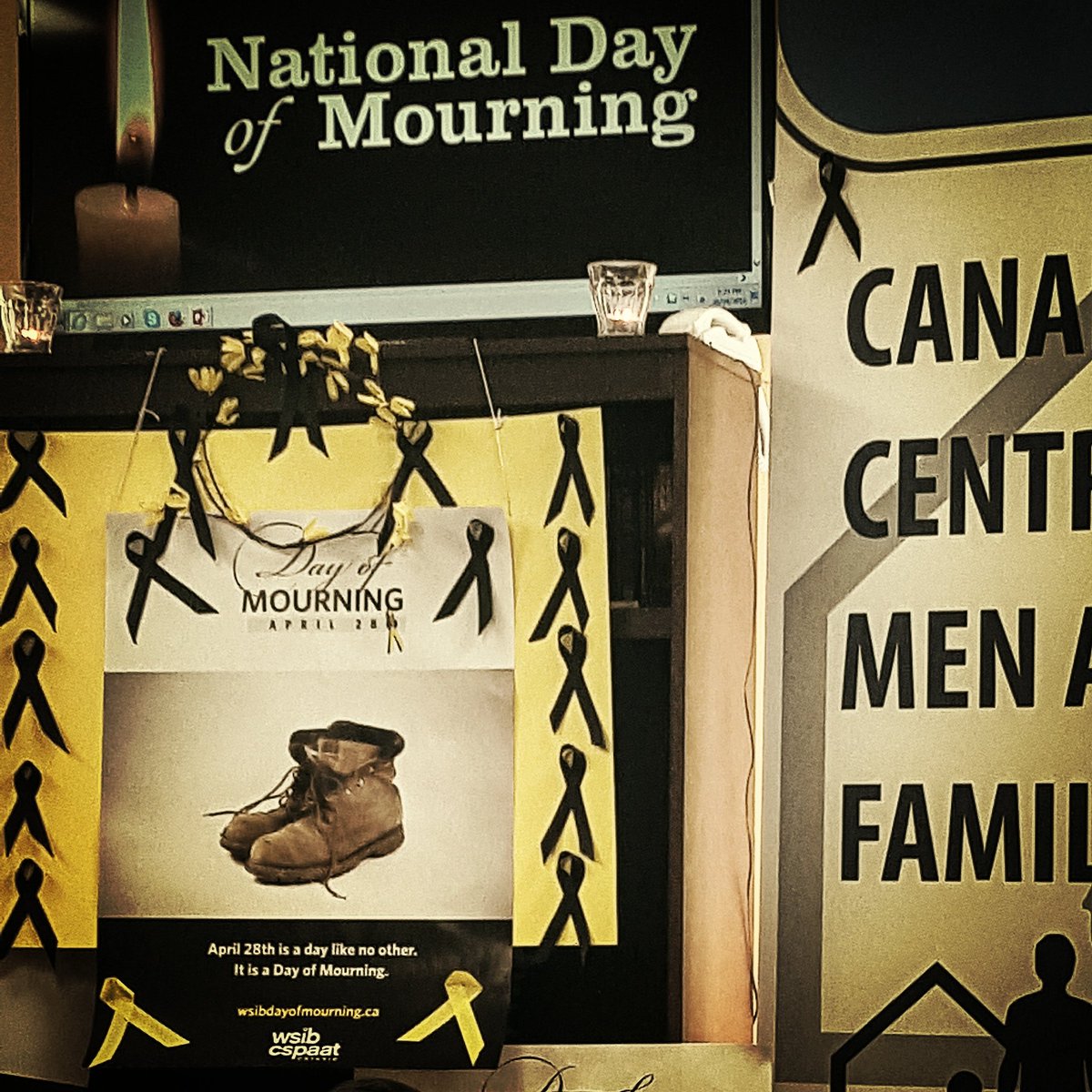 equalitycanada's tweet photo. Thankyou to Marketing Director @Denise_Fong for designing our memorial today #NationalDayofMourning #workdeaths https://t.co/FAvTafcBDP
