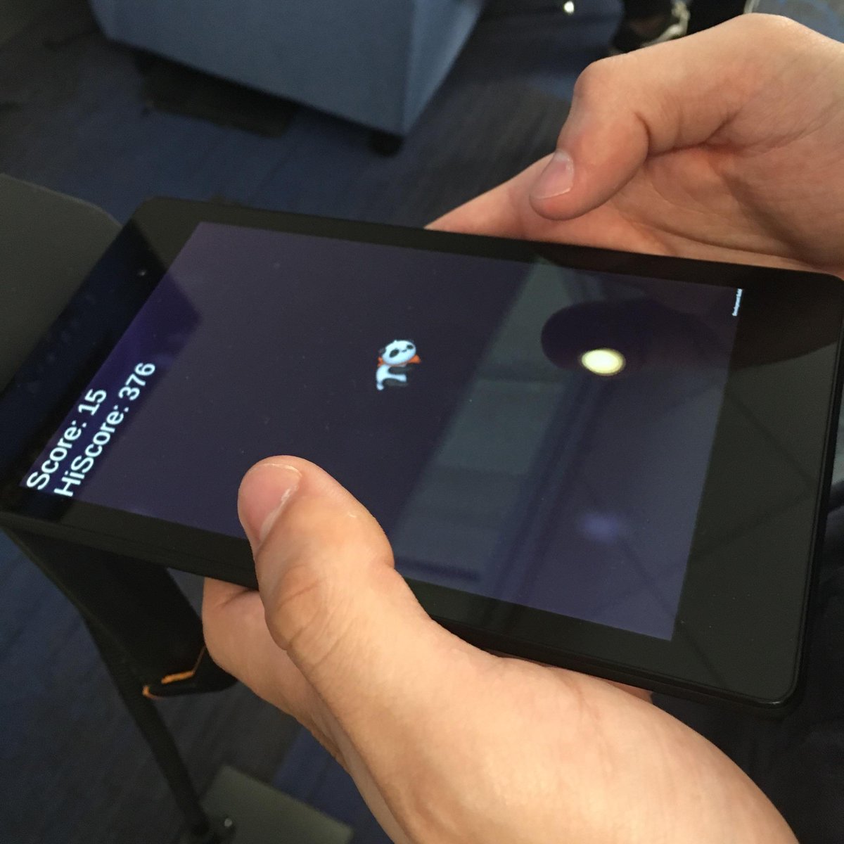PandaFling's tweet photo. Had some hands on testing today from a few industry professionals. This panda's future is looking pretty great! https://t.co/PVObTJVT0H