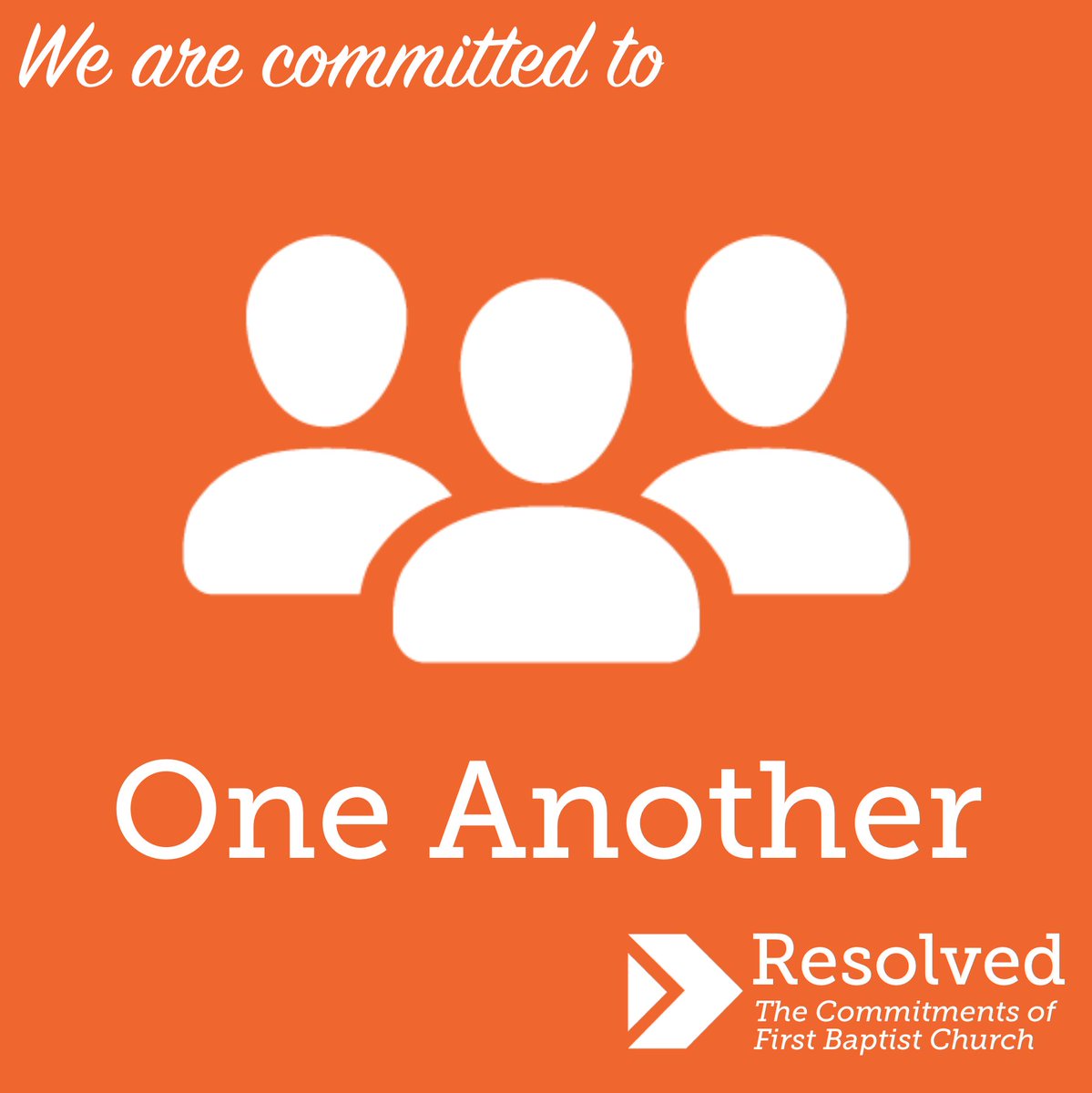 fbcmorris's tweet photo. #RESOLVED to serve, love, and care for one another as members of the body of Christ [Gal 5:26; 1 Pet 1:22] https://t.co/9Q0ynAom4l