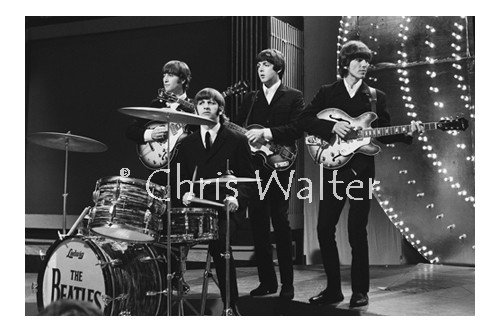 At <a href="/MalibuGtrFest/">MalibuGuitarFestival</a>  <a href="/ChrisWalterPix/">Chris Walter</a> Rock Prints On Metal 24x36 of <a href="/thebeatles/">The Beatles</a> . #ChrisWalter #MALIBUGUITARFESTIVAL