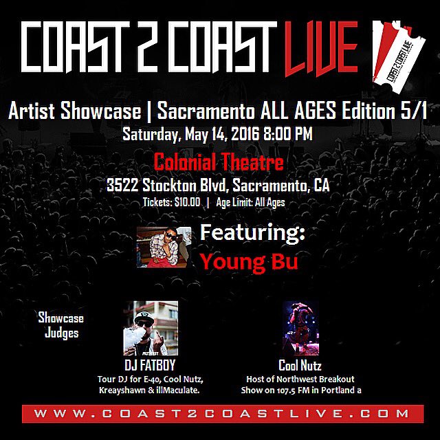YoungBuGotti's tweet photo. IM LIVE AND GOIN UP! LET ME KNOW IF YOU ROCKIN WIT ME! I GOT TICKETS💂🏾👆🏾👯👇🏾 #YOUNGBU #COAST2COAST #SUPPORTTHEMOB https://t.co/T0pMJvu8th