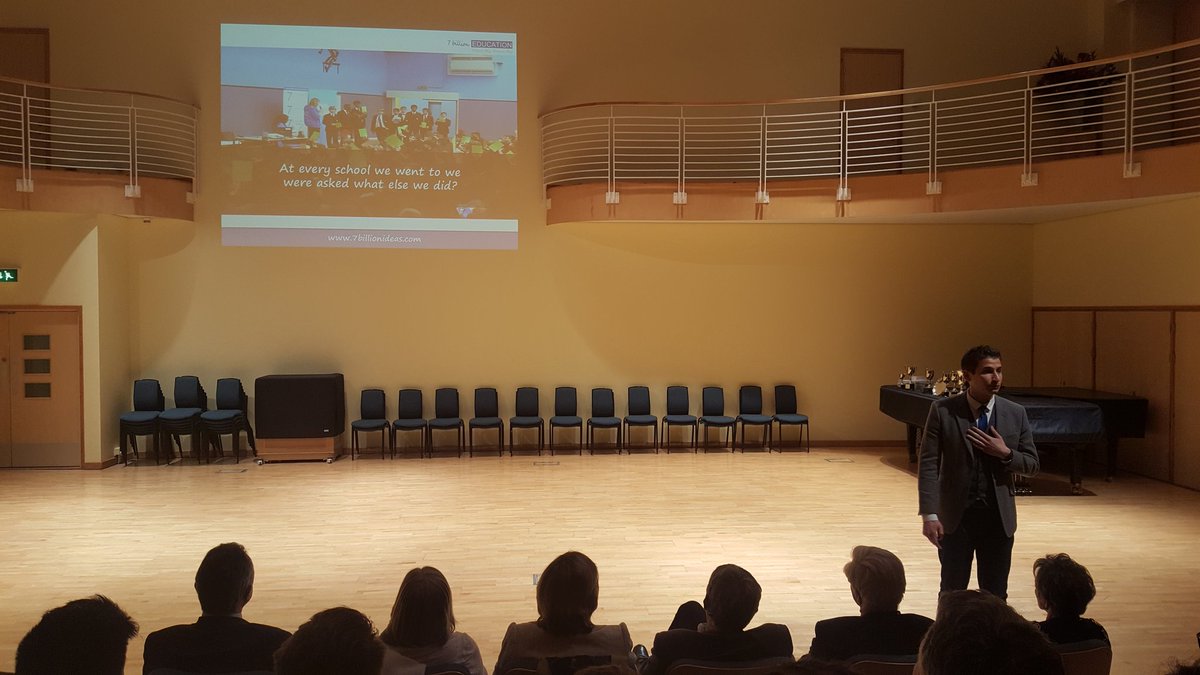 KateSharp18's tweet photo. Well done @davidjharkin for yet another inspirational speech! @PoolJenny @SHSEnterprise https://t.co/BZlX6lYm67