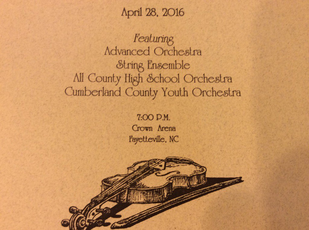 CumberlandCoSch's tweet image. The 36th Annual Spring Orchestra Festival is getting ready to start. #ccsartsed