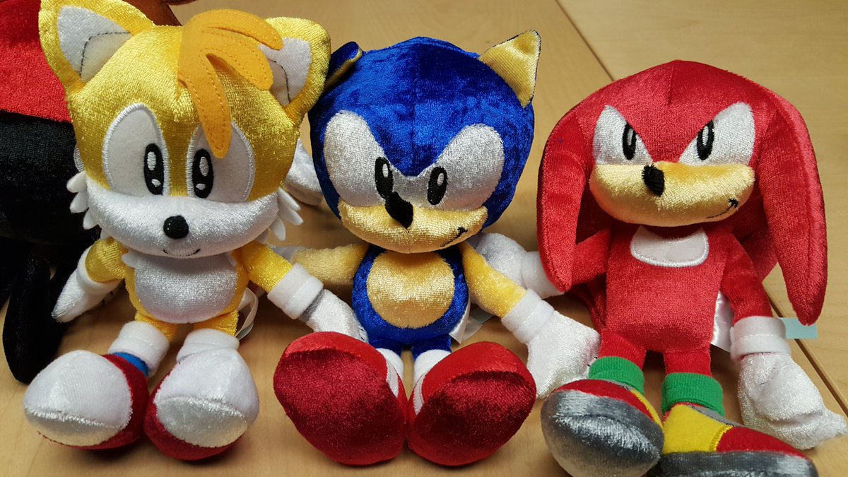 ron Webber Behind The Scenes At Sega The New Classic Sonic Plush Line Is Looking Awesome