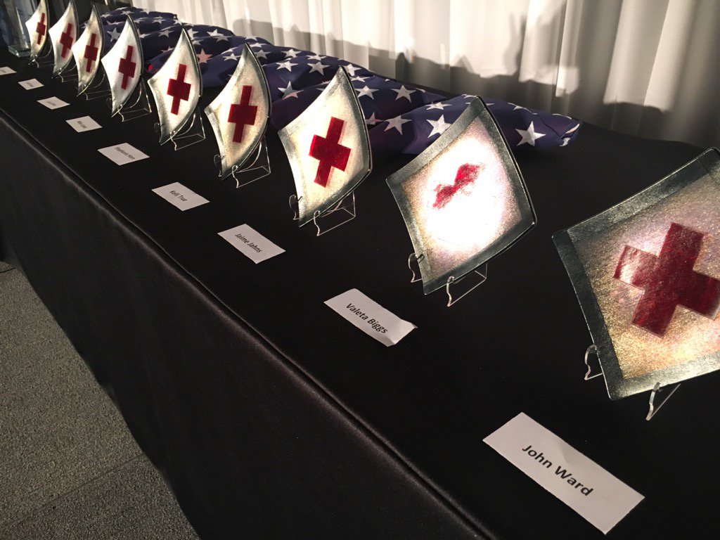 Thanks to @RedCrossEWA for honoring local heroes! Great event <a href="/SpokaneConCen/">Spokane Center</a>