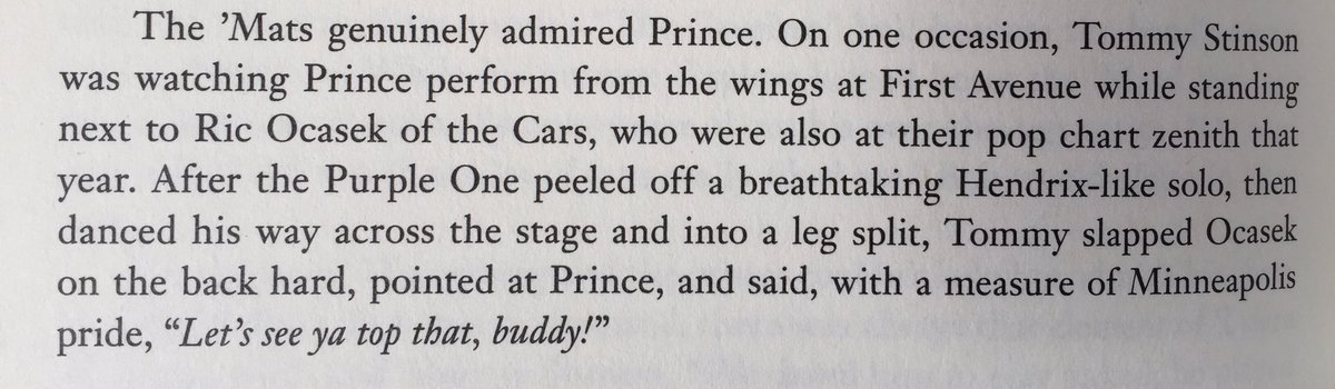 popphilo's tweet image. This #princeStory from the recent bio of @TheReplacements, Trouble Boys: