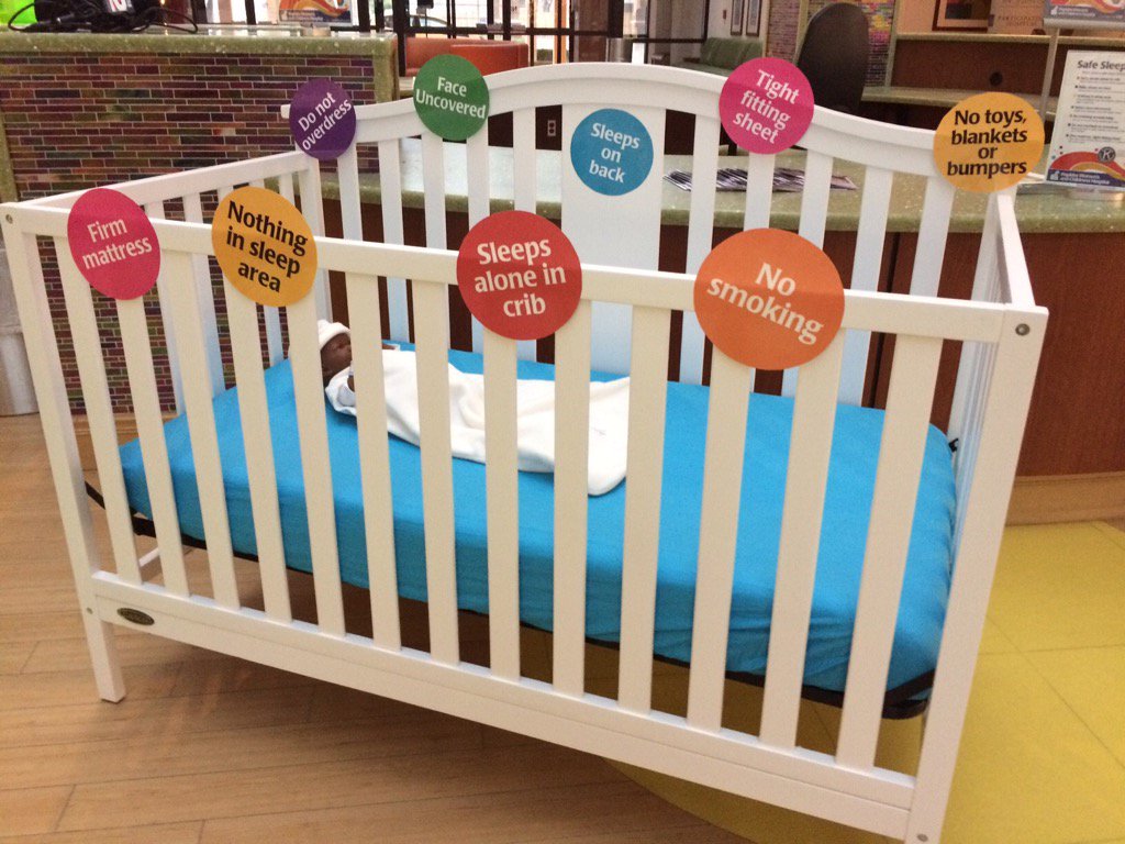 EmileighWHNT's tweet photo. .@RapidesRegional displays focus on #SafeSleep for #infants in hopes of saving a life: https://t.co/IlPWY5ivYm https://t.co/WUJyypDnC6