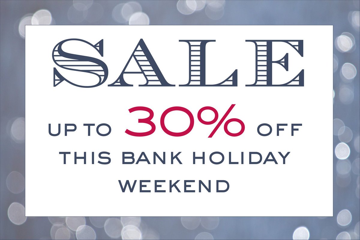 Save up to 30% this Bank Holiday weekend at <a href="/CuriosityHome/">Curiosity Home</a>. Happy shopping! bit.ly/CHSALE