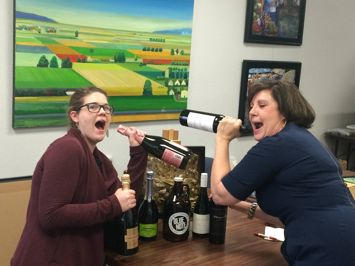 #ThrowbackThursday to that time we wanted to drink all of the wine. Happy Weekend!!