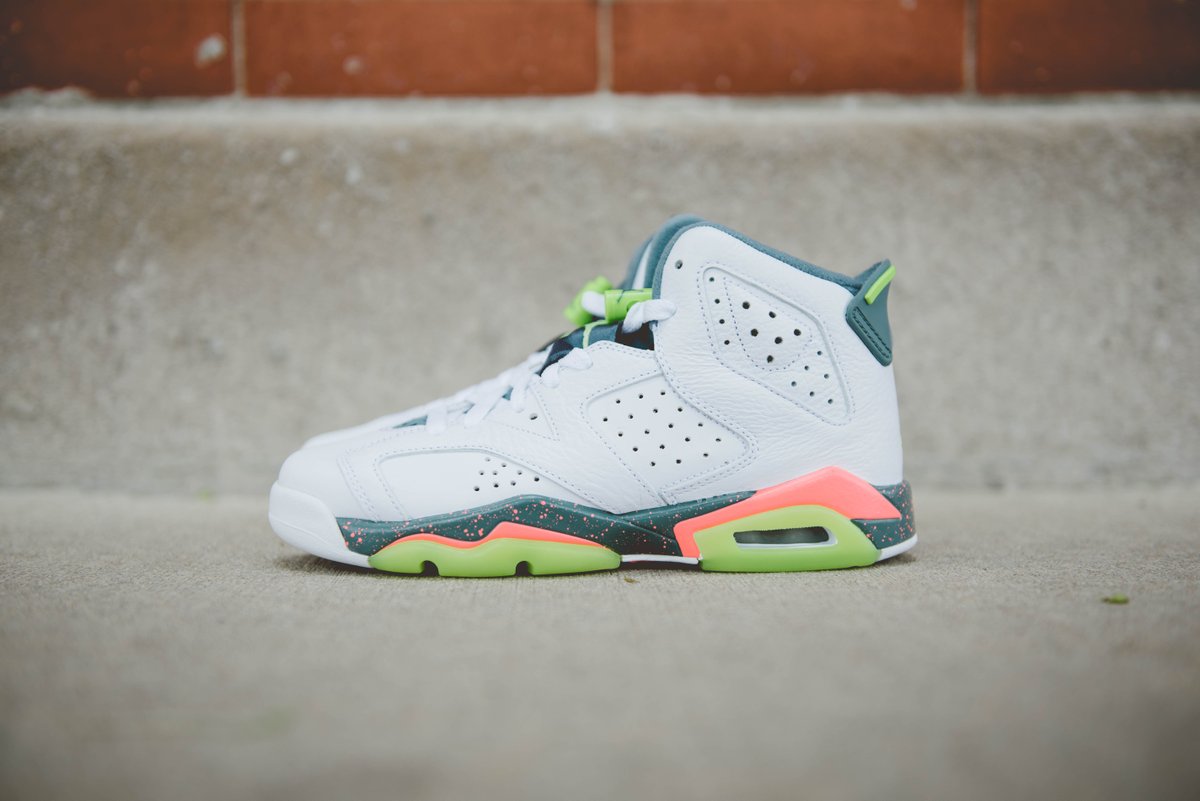 Air Jordan 6 Retro GS "Hasta Green" // GS/TD/PS // First Come First Serve // Doors open at 10 AM