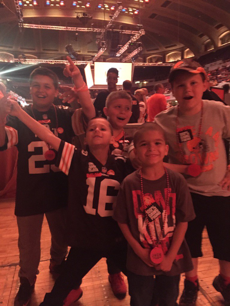 The BEST of the #DawgPound!!! #NextGeneration, #2016DraftNightParty