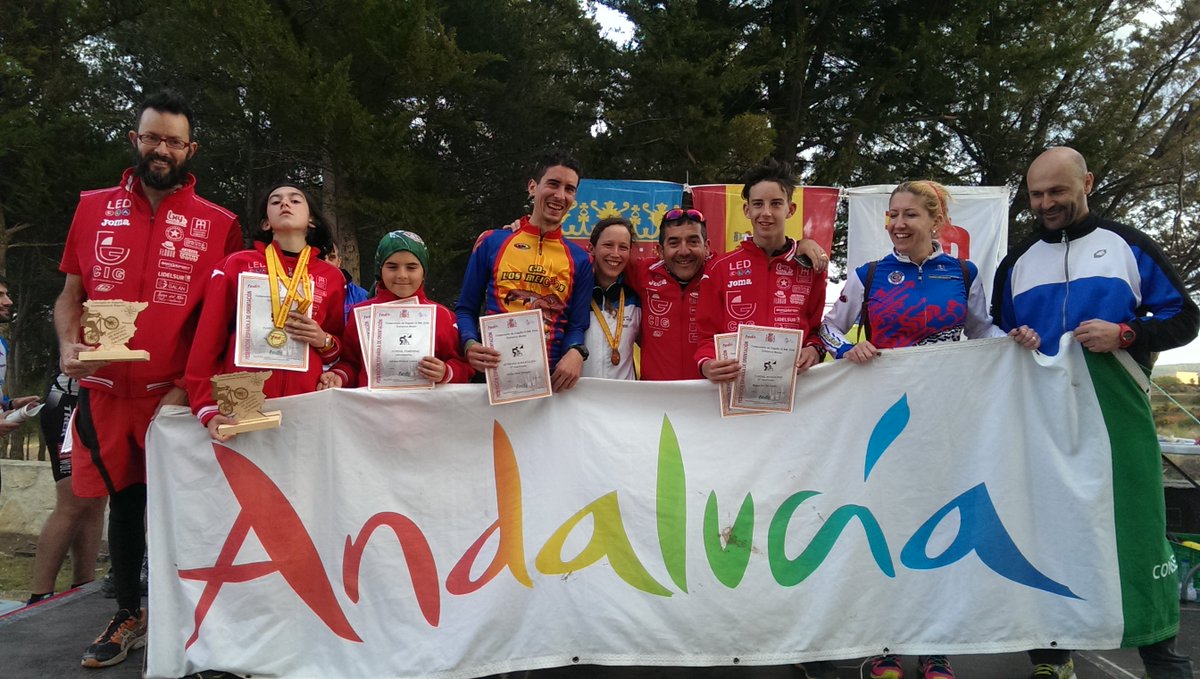 ¡¡ Felicidades a los Andaluces que nos han representado en el Campeonato de España de OBM 2016 !! Grandes resultados