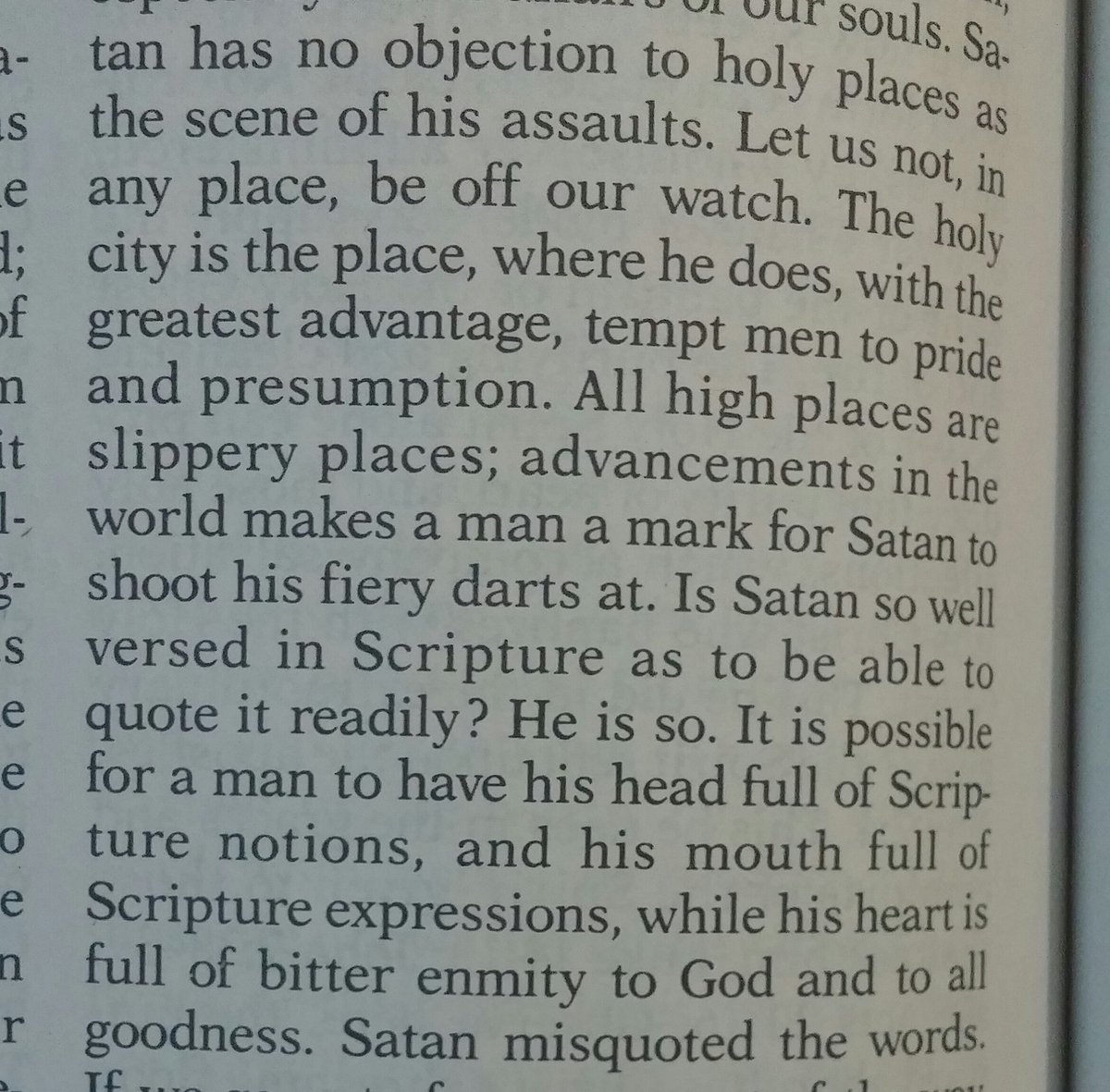 AHopeLand's tweet photo. Terrifying but true. Weren't we just talking about this, @VelonLanther ? #matthew4 #matthewhenrycommentary https://t.co/EB61TPt3XD