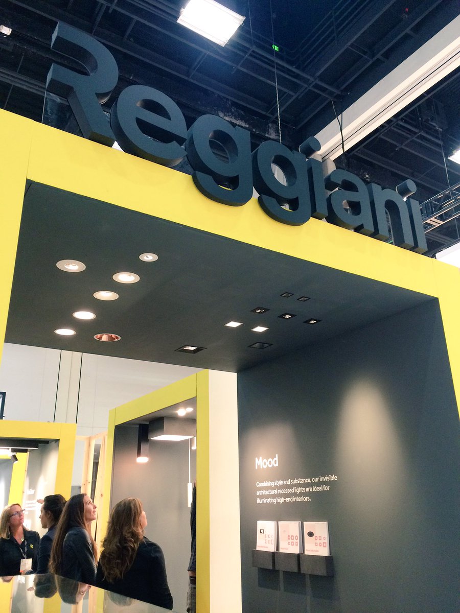 reggianilight's tweet photo. #Mood is our brand new recessed downlights range! Check it out! #lightfair2016 #theilluminationcollective https://t.co/gyoWxULwJd