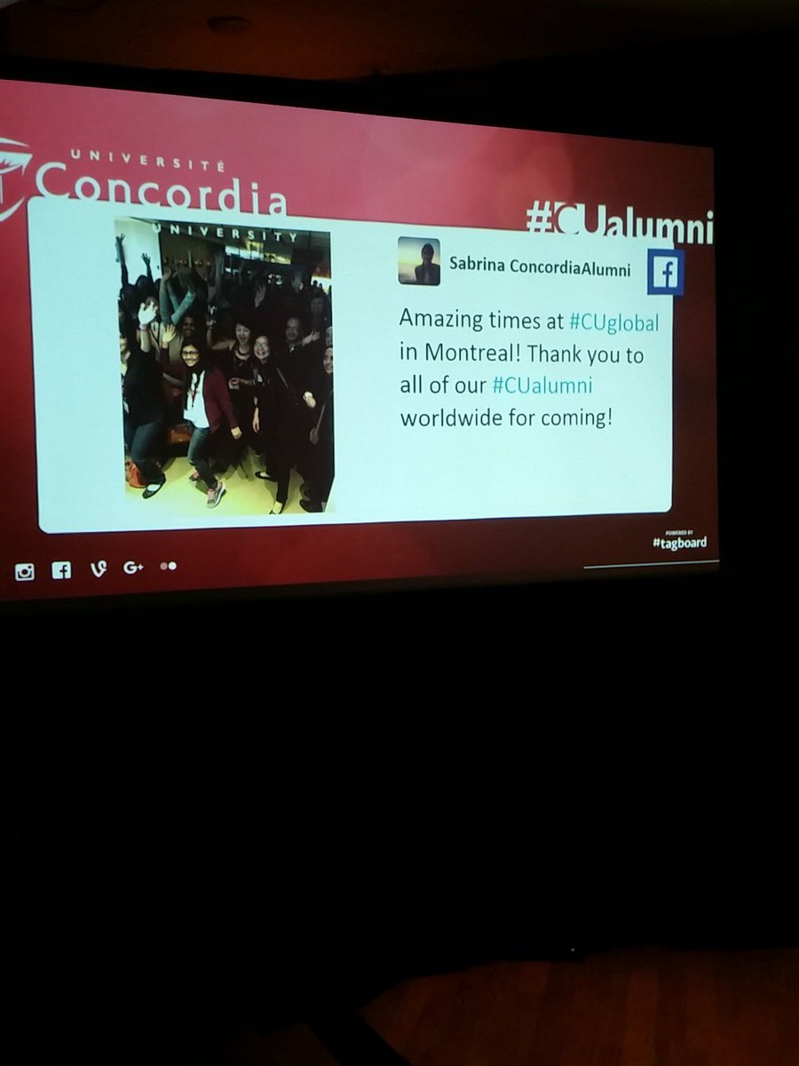 ian_g's tweet photo. Tweetstream at #CUGlobal in Toronto https://t.co/In340lXeYv