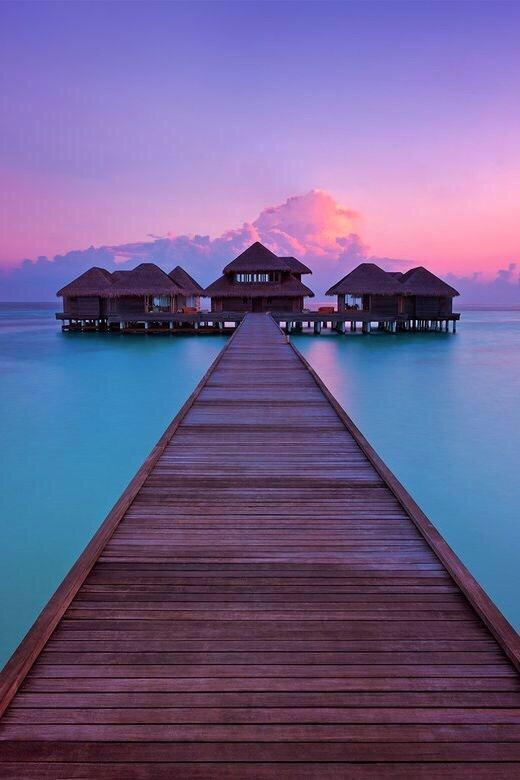 I really need this. Over Water #Spa, #Maldives.