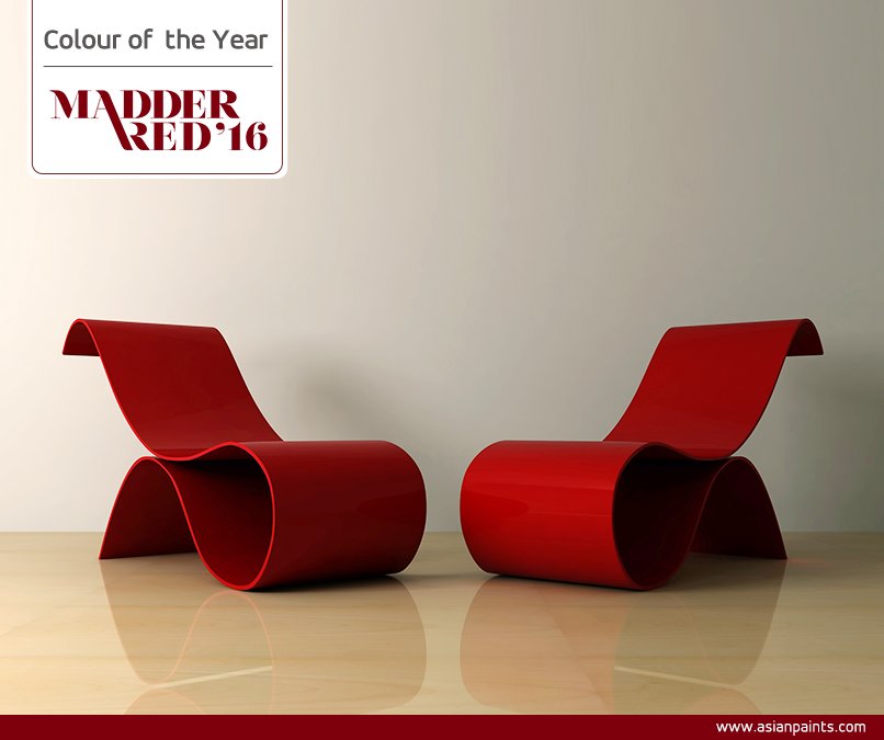 asianpaints's tweet photo. Upgrade ordinary furniture with a coat of The Asian Paints #ColourOfTheYear – #MadderRed! #ColourNext2016 https://t.co/RpPFBINLec