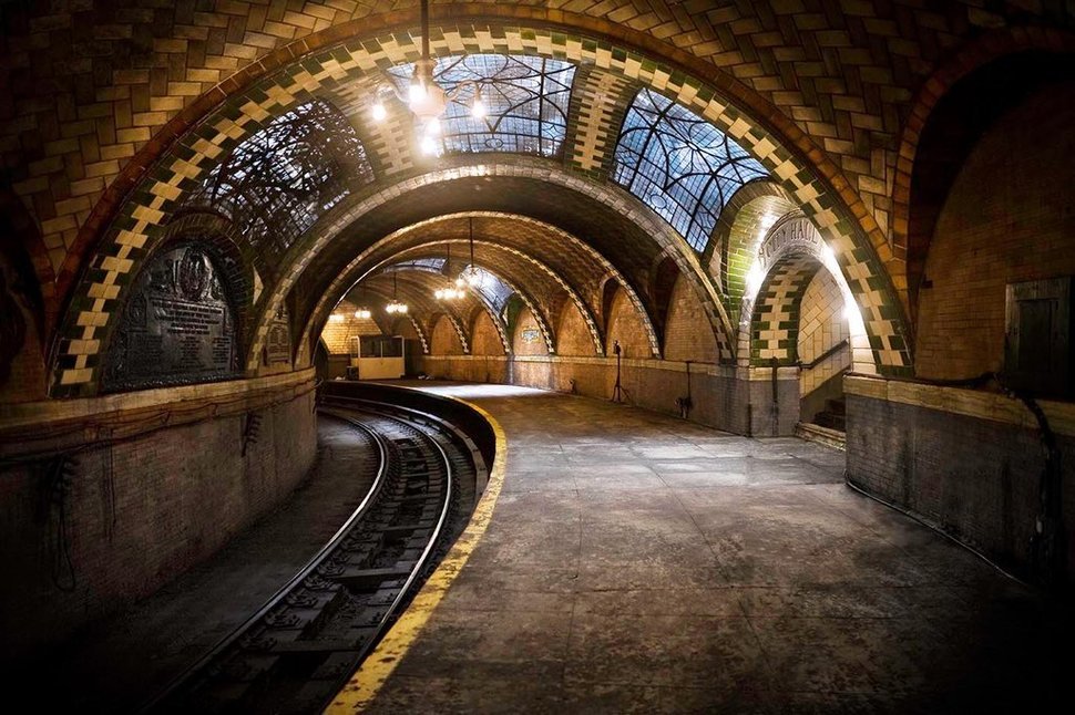 The #abandoned #Station of City Hall in New York City, #USA.