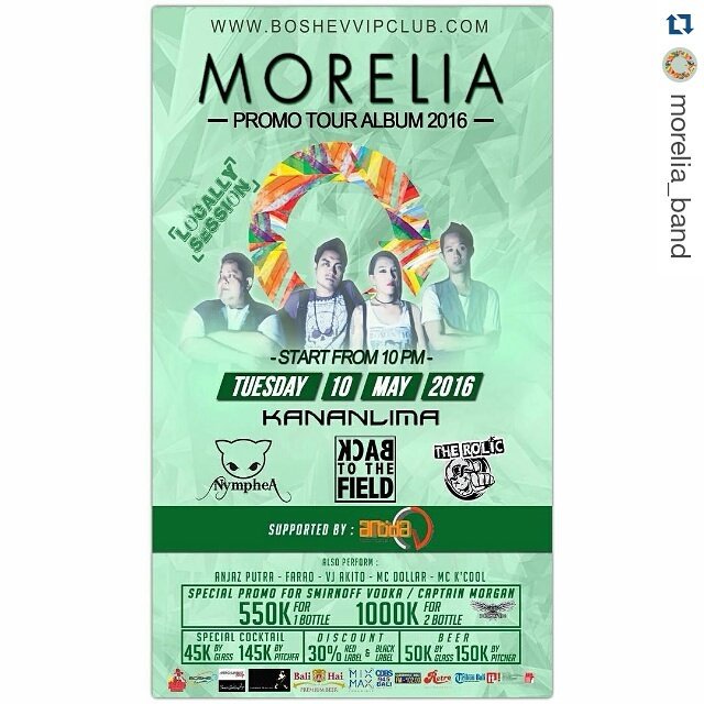 Kananlima at <a href="/BOSHEVVIPbali/">BOSHE BALI</a>  Tuesday, 10 May 2016
Start 10pm Onwards