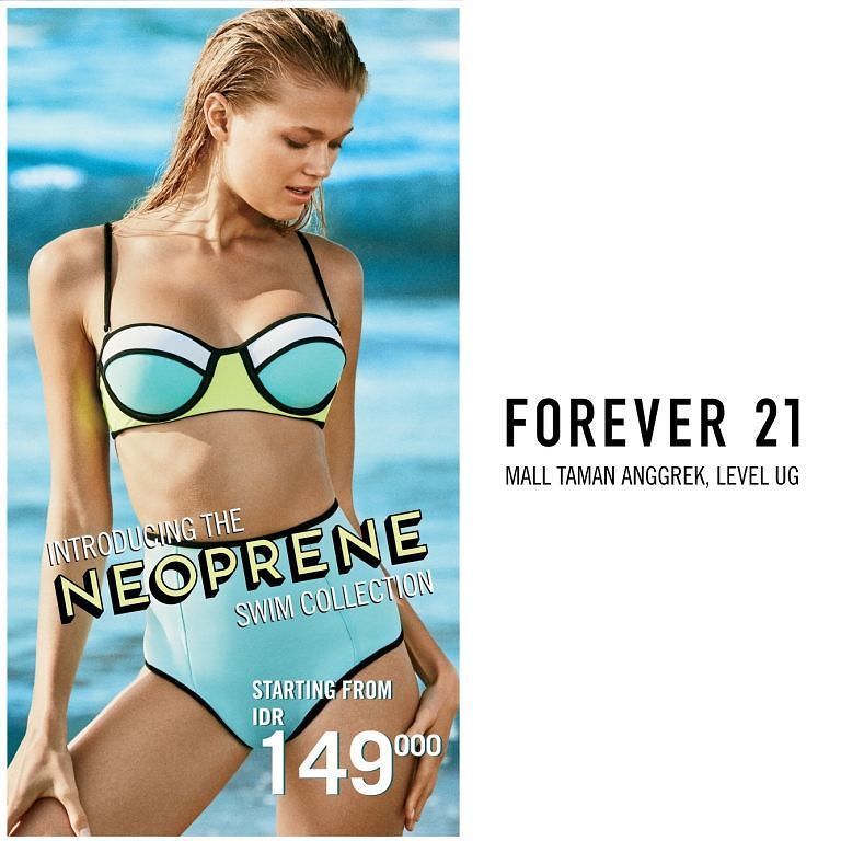 neoprene swimsuit forever 21