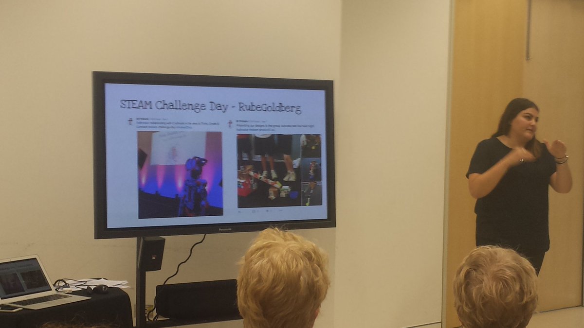 JoachimCohen123's tweet image. @ZeinaChalich inspiring a generation of innovators! Love #STEAM challenge day!  #teachlearn16