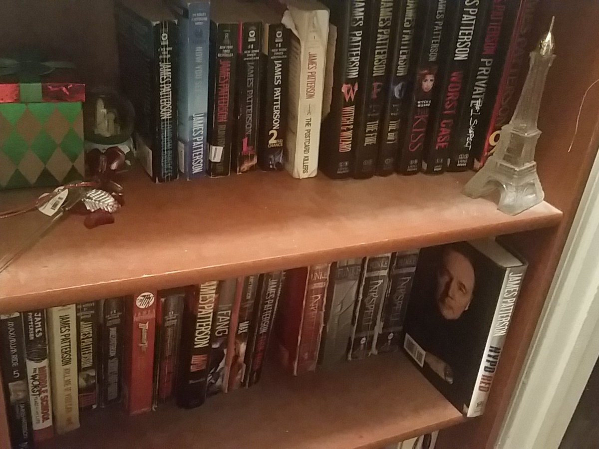 DanceLoyal's tweet photo. @JP_Books James Patterson books for days! https://t.co/SRTBJjx0yX