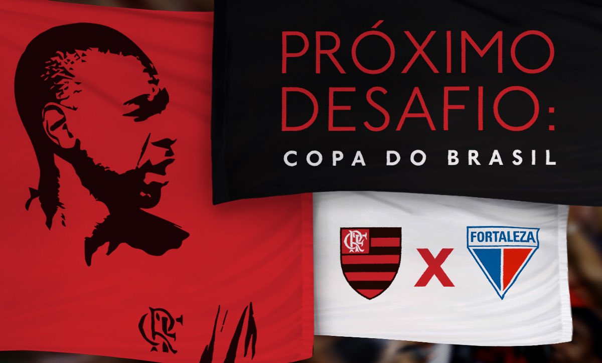 Flamengo's tweet photo. O Flamengo enfrentará o Fortaleza na segunda fase da Copa do Brasil 2016. O primeiro jogo será fora de casa. https://t.co/gmckjCdZKx