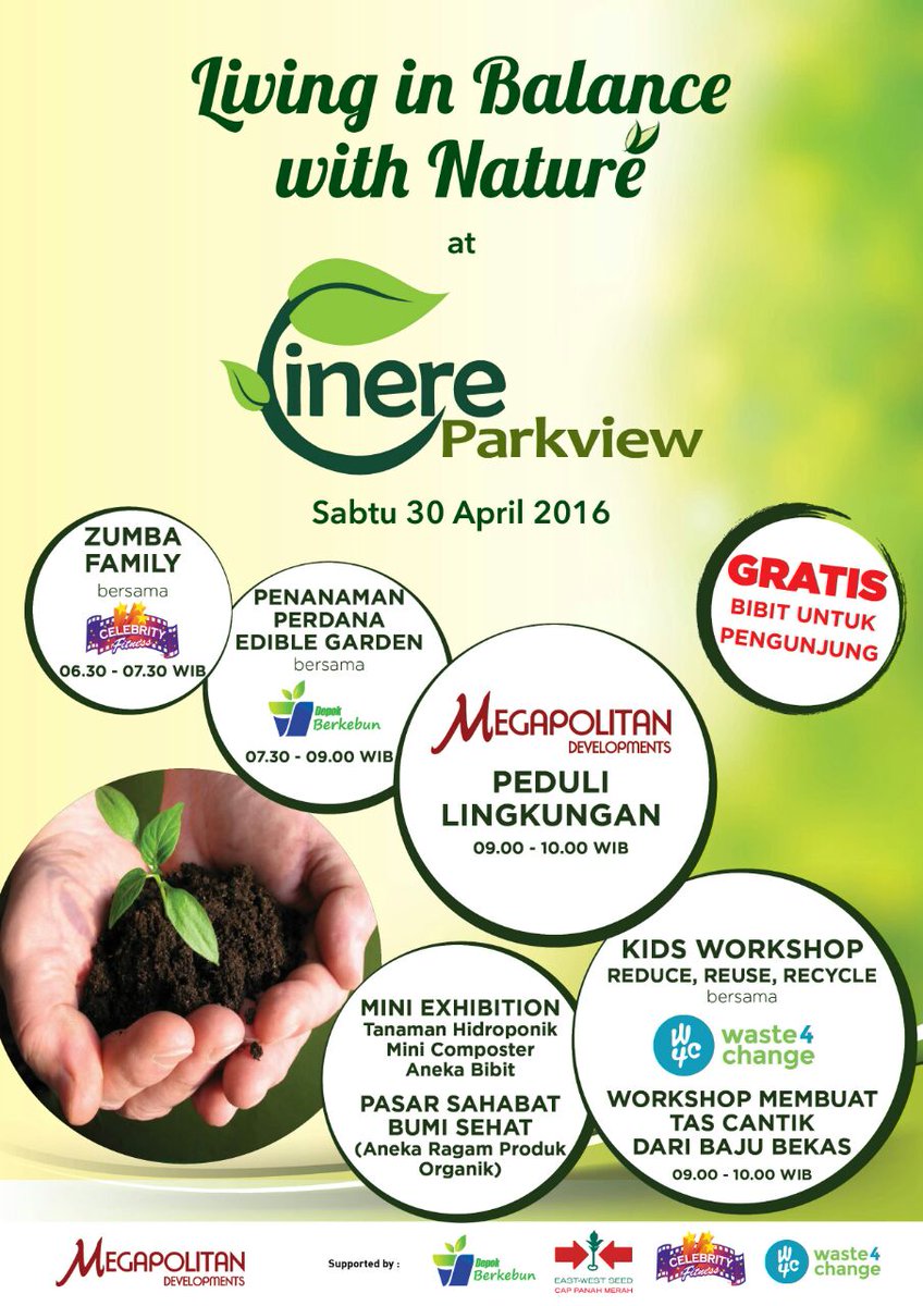 H-1 Tanam Perdana Dekbun Megapolitan
<a href="/IDberkebun/">Indonesia Berkebun</a> <a href="/Bekasiberkebun/">IG: bekasiberkebun</a> <a href="/JktBerkebun/">#diRumahAjaBerkebun</a> <a href="/BntBerkebun/">Banten Berkebun</a> <a href="/UIBerkebun/">UI Berkebun</a> <a href="/bgrberkebun/">Bogor Berkebun</a>