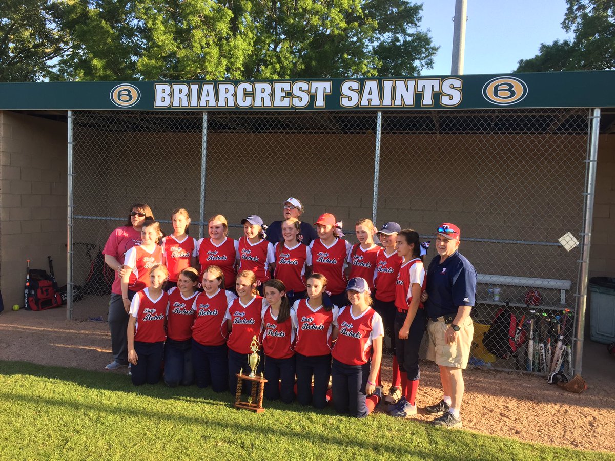 Proud of these girls and coaches on their ms 'ship!! 7/8 girls won vball, bball, and softball this year! #GoRebels