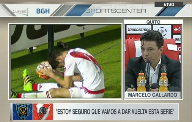SC_ESPN's tweet photo. Gallardo y toda su confianza de cara a la vuelta de octavos. https://t.co/RBDPyPm8dd