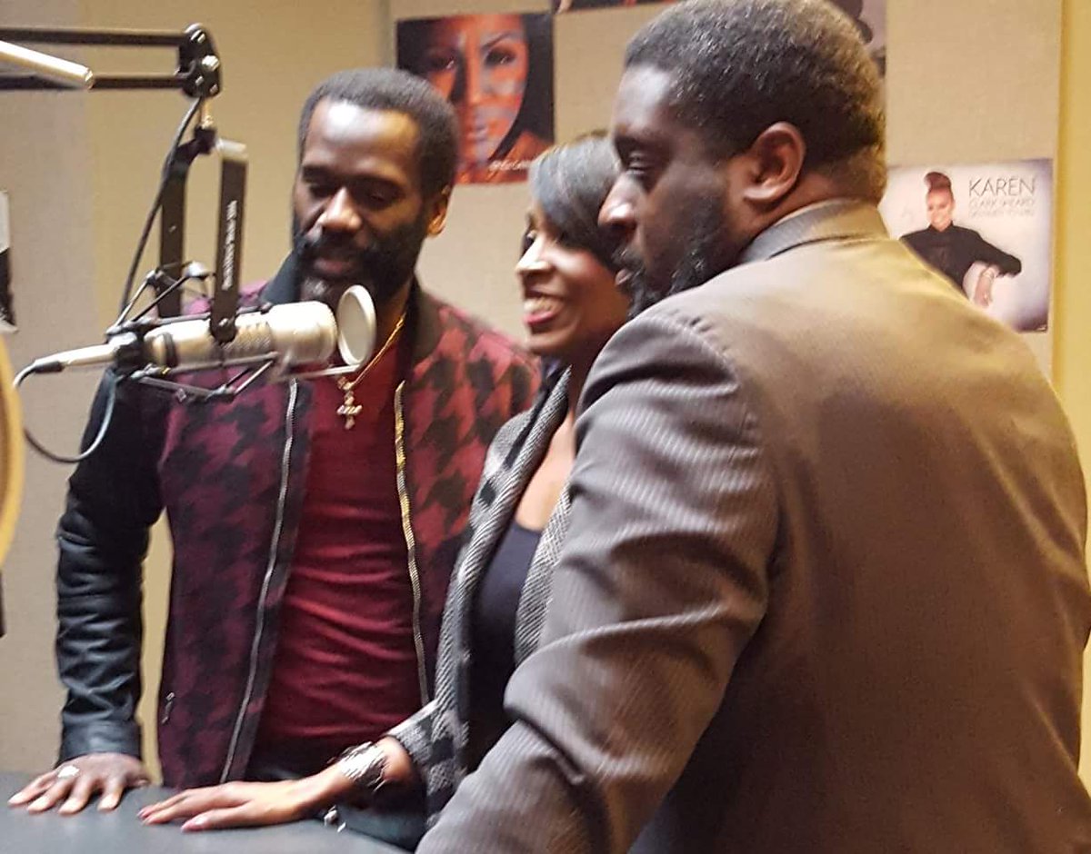 MsRobinDGinyard's tweet photo. The Ginyards' interview w/Randi Myles..Radio One/Praise 102.7. Interview airs 4/29/16 - during the 1:00 hour #TGBTG https://t.co/bPbxNCiGfo
