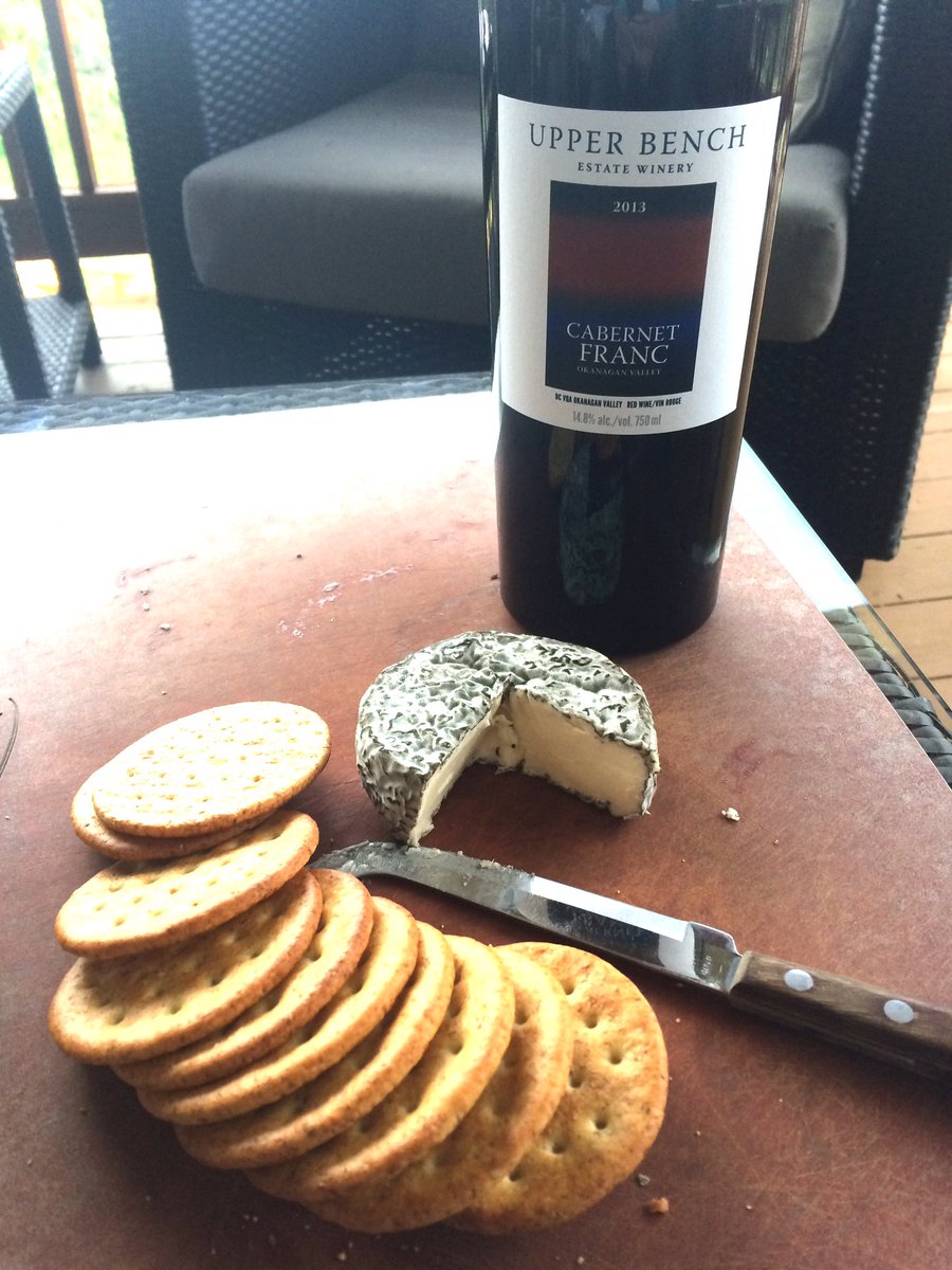 Always have local cheese w/ local wine for a perfect pairing <a href="/UBwine/">Gavin Miller</a> #cabfranc <a href="/UBcheese/">Shana Miller</a> #greybaby FTW! #comfortfood