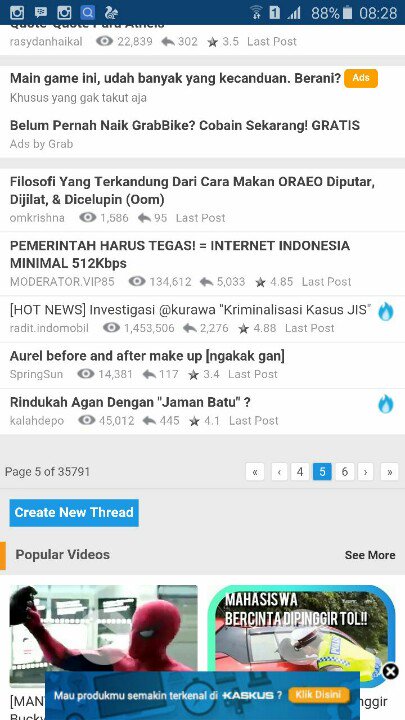 kurawa's tweet photo. Thread kriminalisasi JIS di Kaskus sdh jadi legend per dua hari lalu telah dibaca 1.5 juta views https://t.co/kEKPj4Lgr4