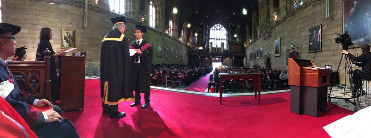 philip_leong's tweet photo. Congratulations to graduates in EIE at Sydney Uni this morning. Here is a panorama from inside the Great Hall. https://t.co/l91yRy9Lup
