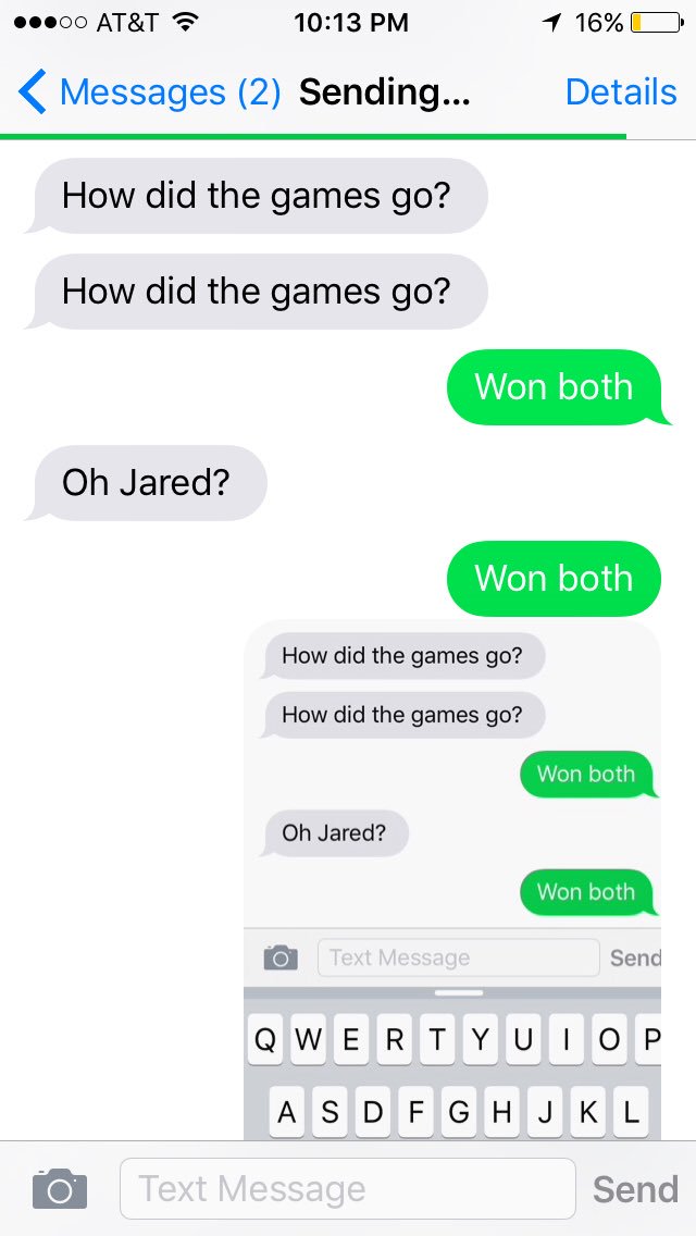 jaredroth14's tweet photo. Sometimes I hate my life. https://t.co/0WGHnHMzhM