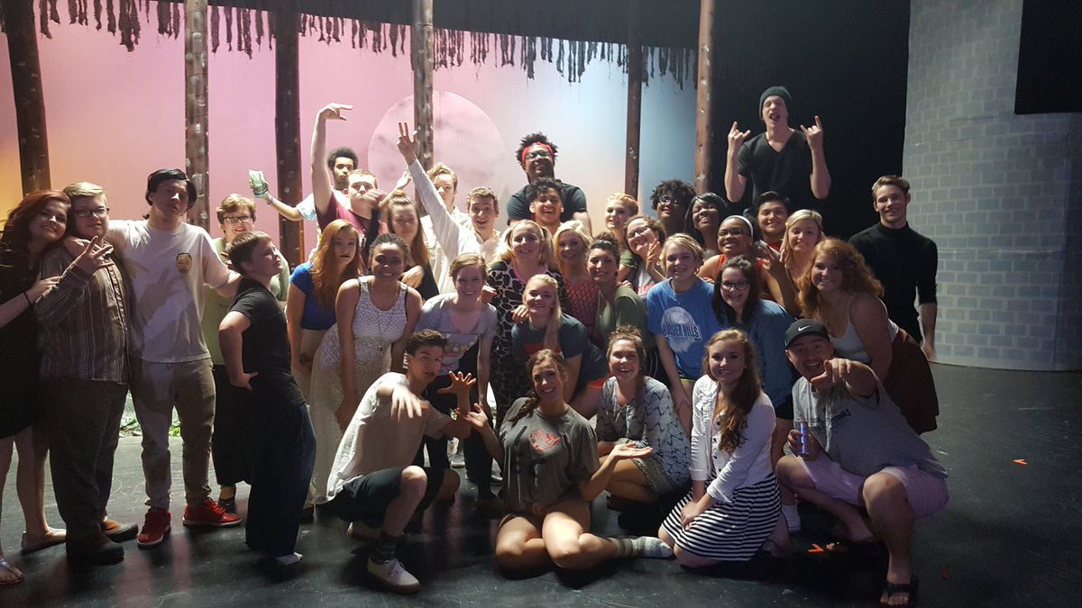 TheatreWithMrsZ's tweet photo. Opening Night was epic! Go see the amazing show we are taking to the Fringe Festival! @JHSTheatre_ @JHSRedDevils https://t.co/BLTyQ8xOvb