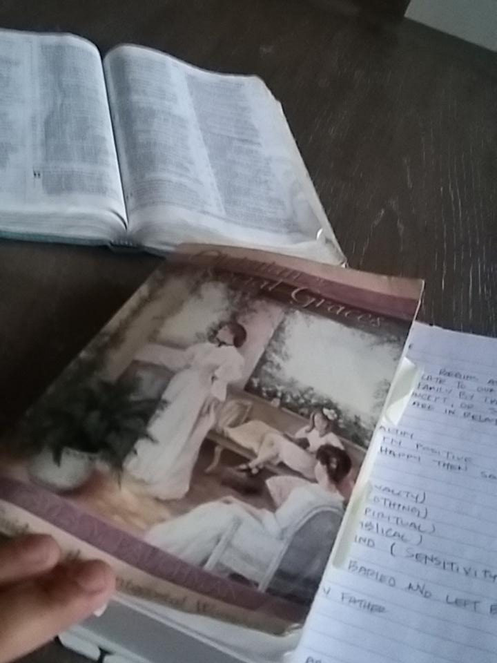 Studying and reading my work it brings life to me helps me get through my day......💕💕