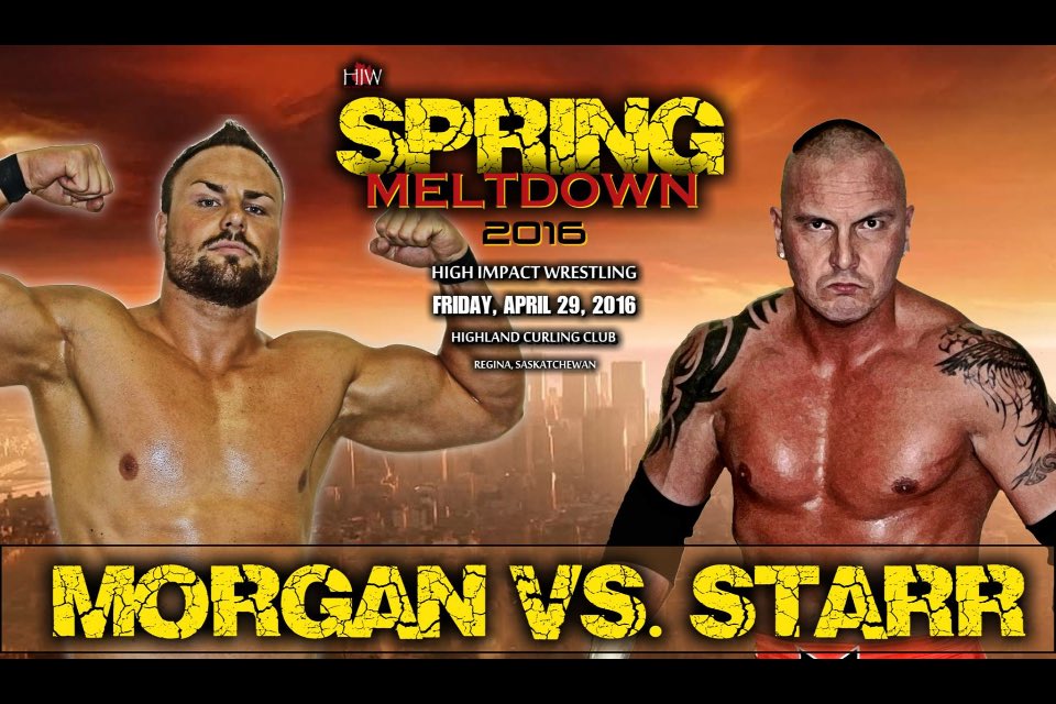 IamBrettMorgan's tweet photo. TOMORROW @HIWCanada #SpringMeltdown in #REGINA I prove why #IamHIW! #NewStud #BiggerBRETTERStrongerRespected #BPFT https://t.co/OFqx5YHhnt