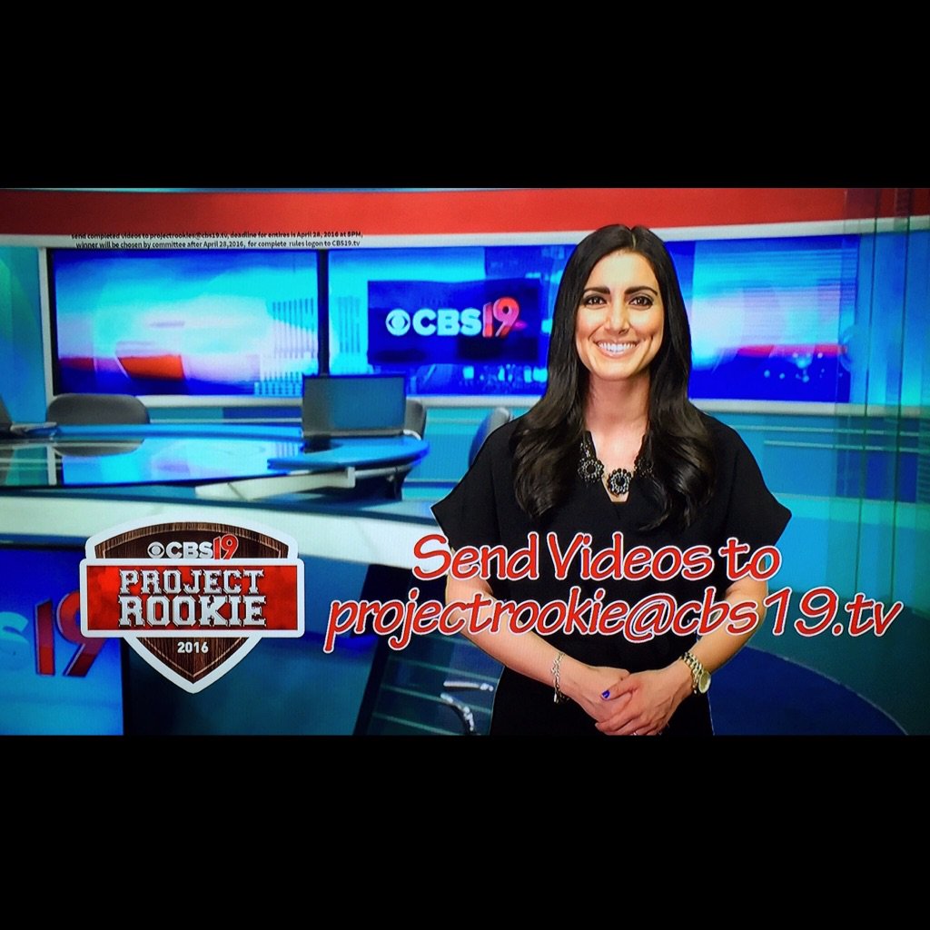 JSarkissian's tweet photo. We're drafting a new #CBS19 Morning team member 🏈 Play #ProjectRookie with us! The draft ends TONIGHT at 11:59 p.m. https://t.co/kD5WkeYPCh