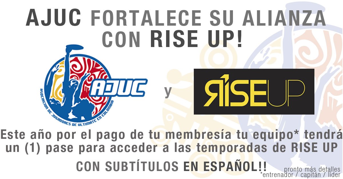 AJUCultimate's tweet photo. Queremos que nuestro deporte continúe creciendo y estamos trabajando para darte las herramientas necesaria! https://t.co/0xXfJQ2rwC