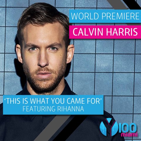MACKINMIAMI's tweet photo. Get ur @CalvinHarris @rihanna fix tomorrow morning @Y100MIAMI w/ @ElvisDuranShow every hr starting @ 6am RT https://t.co/WX227eMvnj