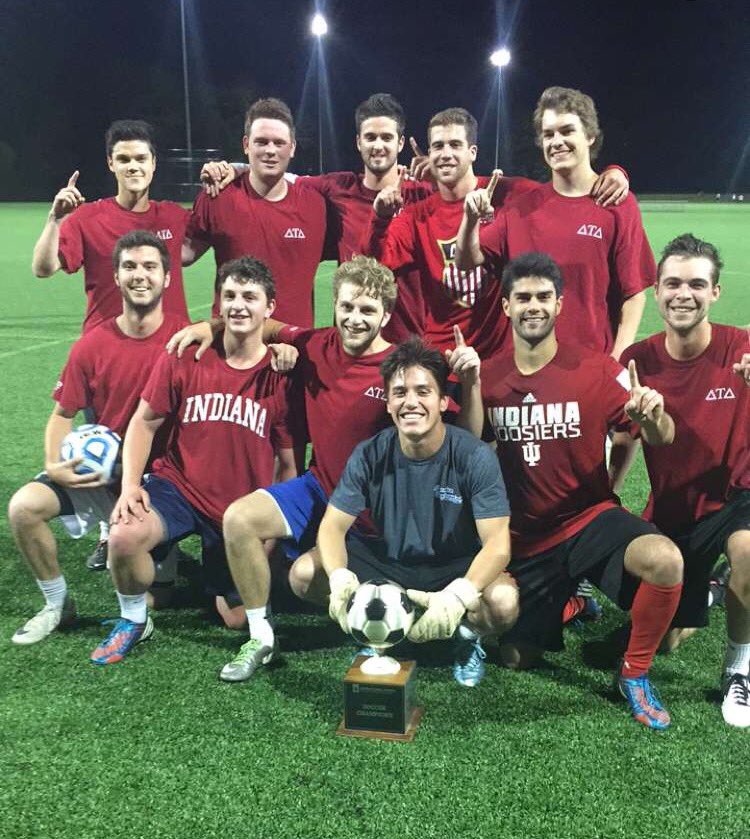 Congratulations to the intramural soccer team on winning the championship out of 64 teams! Proud of our brothers!🏆