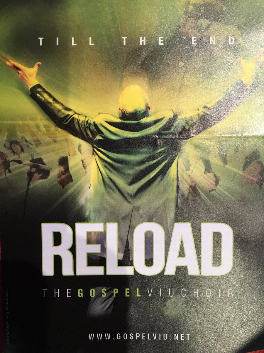 Gran concert #RELOAD @GospelViu al <a href="/Teatre_Condal/">Teatre Condal</a> amb l'immens Moisès Sala! NO US HO PERDEU!