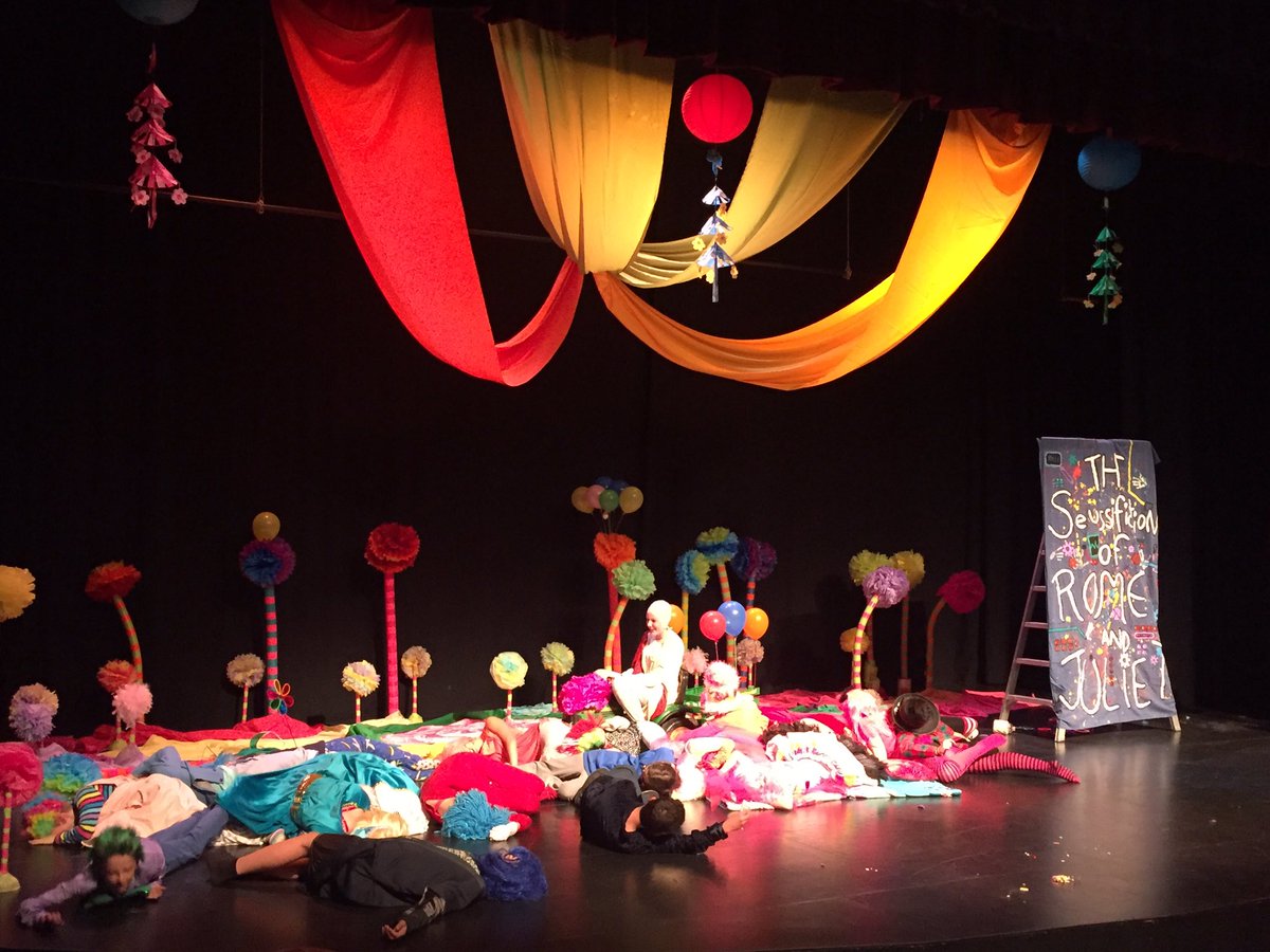 ckuhn26's tweet photo. The Seussification of Romeo &amp; Juliet!  @aberdeenhallPS https://t.co/08ULpOlfX4