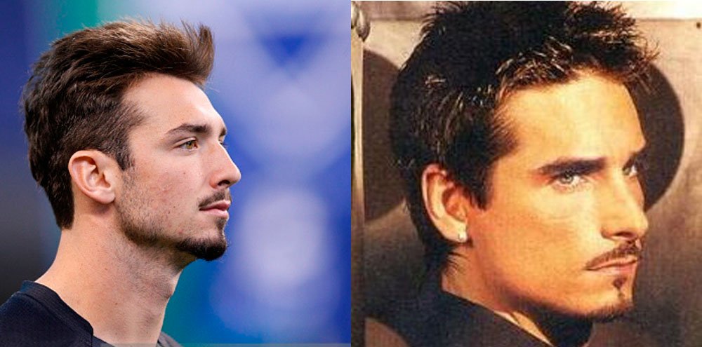 elbuenluigi's tweet photo. Not sure if Paxton Lynch or Kevin form The Backstreet Boys. https://t.co/hnfZKEqu7J