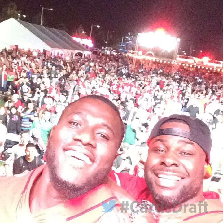 AZCardinals's tweet photo. We are on the clock! #CardDraft https://t.co/ycAe9aJMZ9