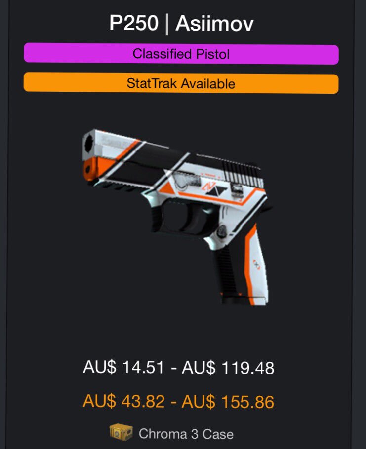 sonialferraro's tweet photo. The only good skin in the new #chroma3case imo 😊 #cgsoskins https://t.co/LF4rC8F9sR