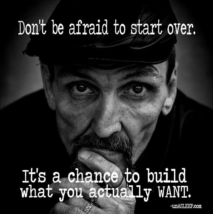 electrabarakos's tweet photo. #dontbeafraidtostartover https://t.co/px1GpyyyVM